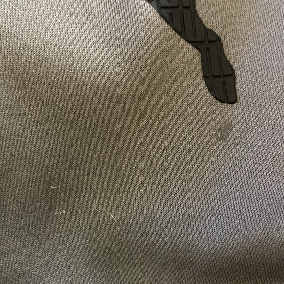Puma Pullover Hoodie Gray M - Picture 8 of 9
